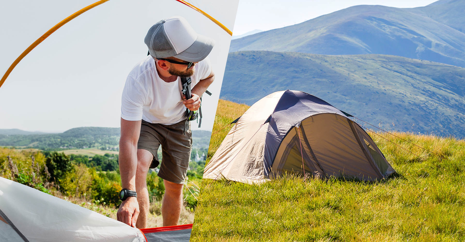 Tent and Sleeping Bag